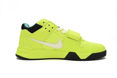 POP  {30$ OFF, Litmited Time}  Travis Scott x Jordan Cut The Check Nice Kicks Fluorescent Green FZ8117-309 02
