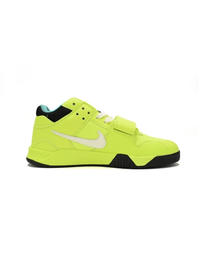 POP  {30$ OFF, Litmited Time}  Travis Scott x Jordan Cut The Check Nice Kicks Fluorescent Green FZ8117-309 02
