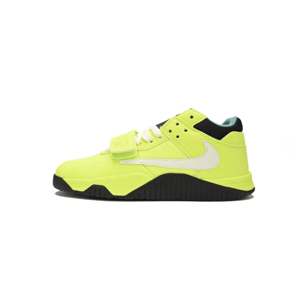 POP {30$ OFF, Litmited Time}  Travis Scott x Jordan Cut The Check Nice Kicks Fluorescent Green FZ8117-309