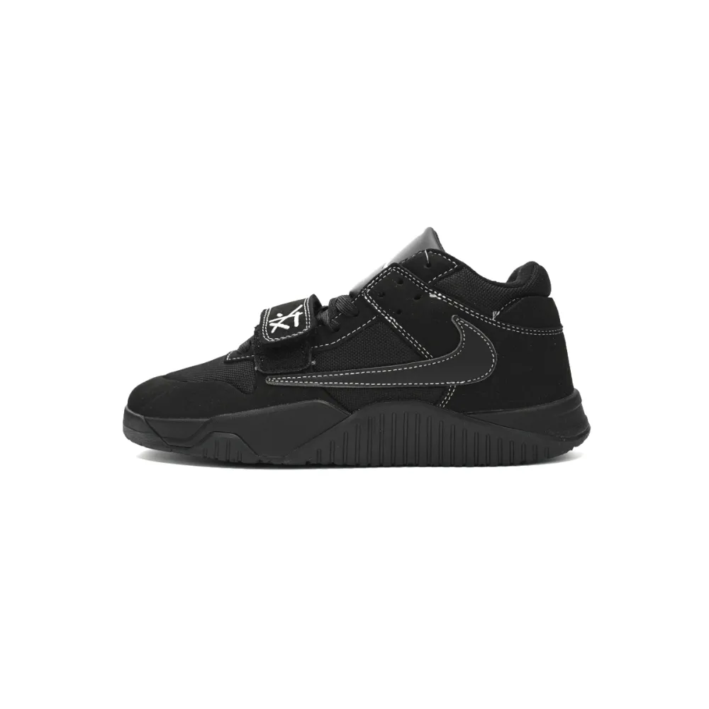 POP {30$ OFF, Litmited Time}  Travis Scott x Jordan Cut The Check Nice Kicks Black Knight FZ8117-010 