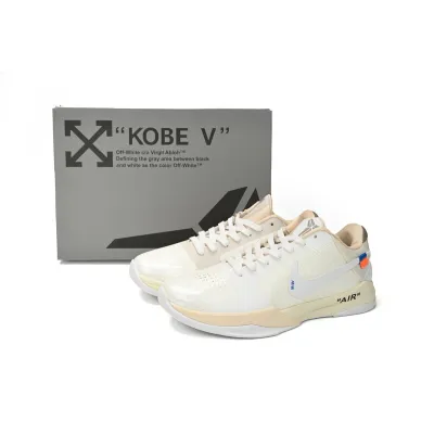  GET  Kobe 5 Protro x Off-White STY CUSTOM, DB4796-101 01