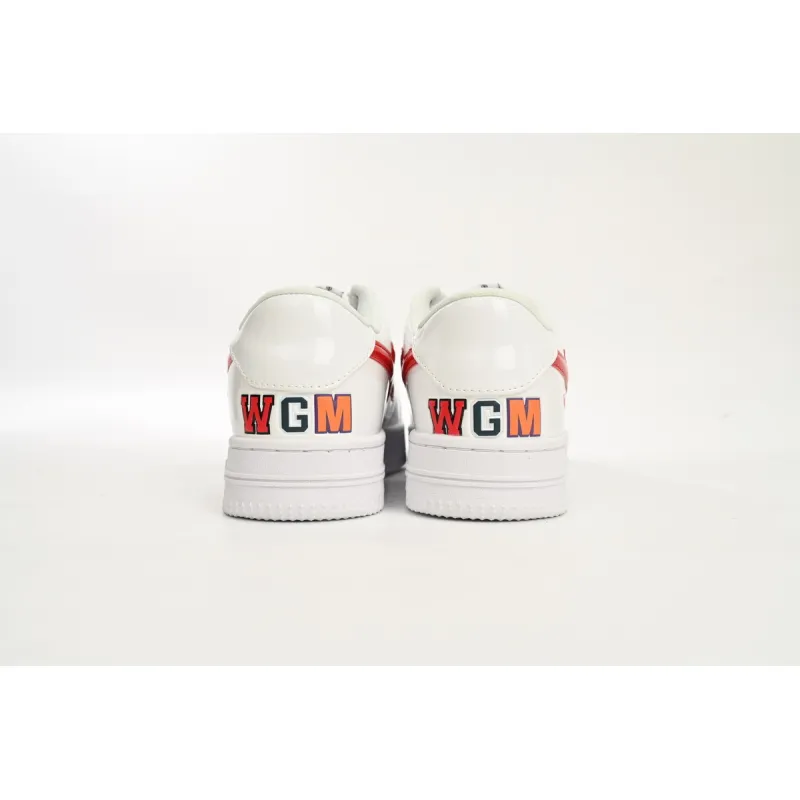 PKGoden  A Bathing Ape Bape Sta Low Shark White,  1H30-191-012-WHT