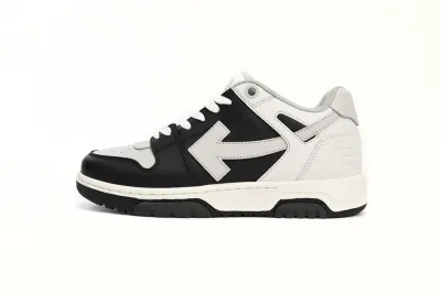 PKGoden  OFF-WHITE OOO Low Out Of Black And White Gray, OMIA189F 22LEA001 0709 02