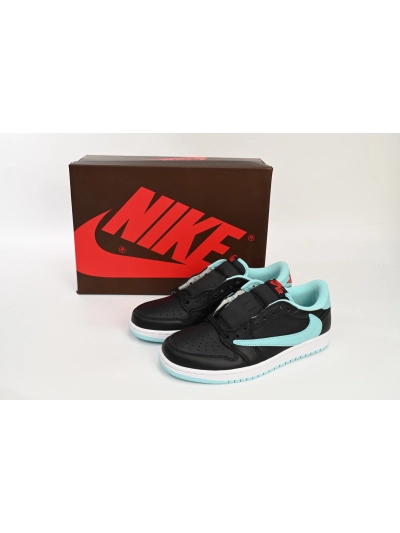 PKGoden   |  Jordan 1 Low Travis Scott Bang Black Blue, DM7866-400 01