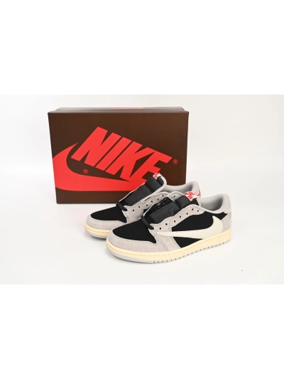 PKGoden Jordan 1 Low Travis Scott White Grey Low Gang, DM7866-010 02