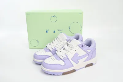 PKGoden OFF-WHITE Out Of Office Calf Leather White Lilac, OWIA259F22LEA0010136 02