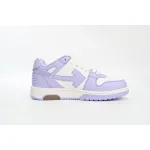 PKGoden  OFF-WHITE Out Of Office Calf Leather White Lilac, OWIA259F22LEA0010136