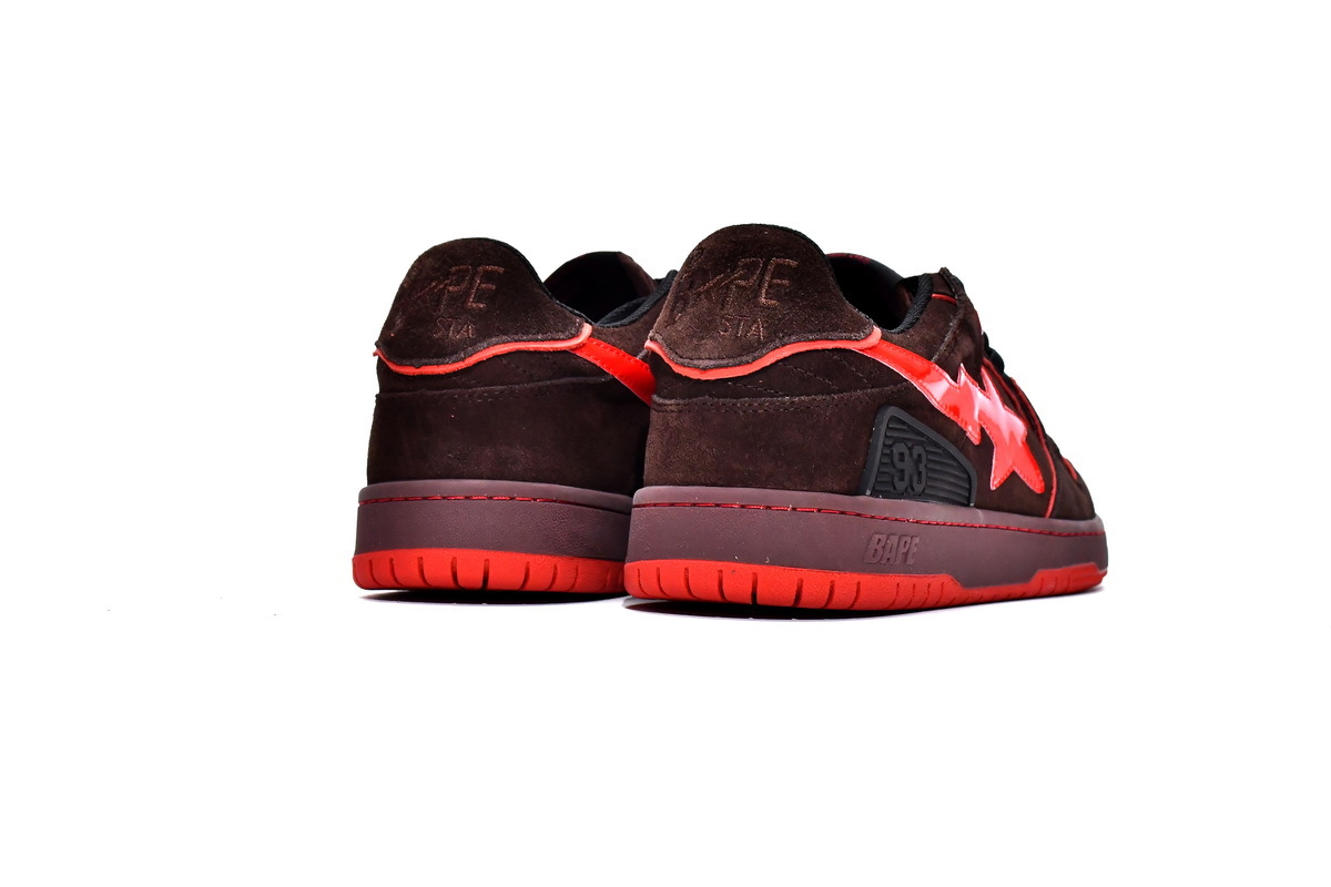 PKGoden  |  Bapesta Sk8 Sta Red 1G70-109-0014