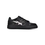 PKGoden  |  Bapesta Sk8 Sta Black Silver 1G70-109-0018