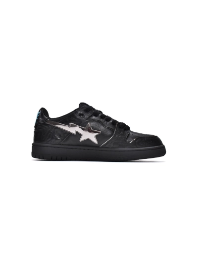 PKGoden   |  Bapesta Sk8 Sta Black Silver 1G70-109-0018 02