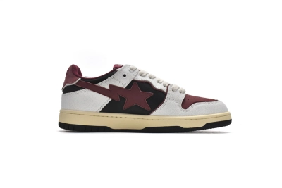 PKGoden   |  Bapesta Sk8 Sta Vintage White Red 1I20-291-020 02