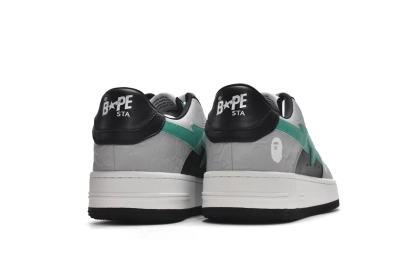 PKGoden   |  Bapesta Sk8 Sta Low Grey Green 1G70-109-0003 02