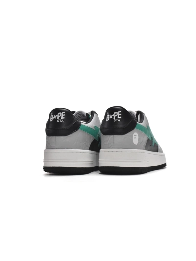 PKGoden   |  Bapesta Sk8 Sta Low Grey Green 1G70-109-0003 02