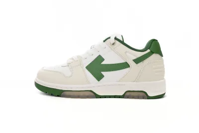 PKGoden OFF-WHITE Out Of Office White Green OMIA189 C99LEA00 10455 01