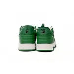 PKGoden   OFF-WHITE Out Of Office Green Low Tops Triple White OMIA189 C99LEA00 10155