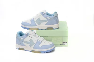 PKGoden  OFF-WHITE OOO Low Out Of Office Calf Leather White Light Blue 02