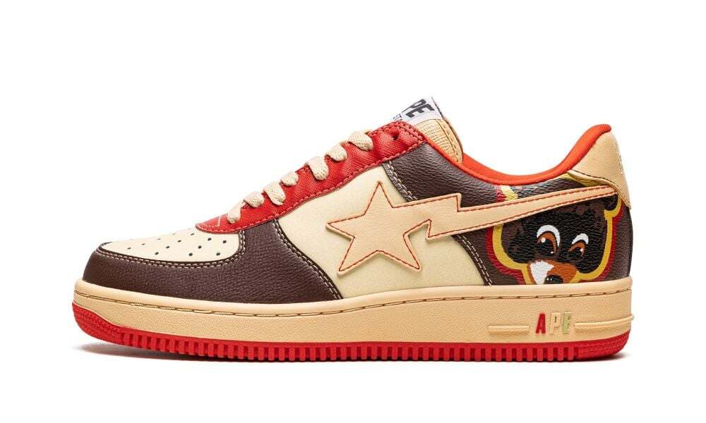 PKGoden {20$ OFF, Litmited Time}  A Bathing Ape BapeSta LowKanye West College Dropout,0607FS-001