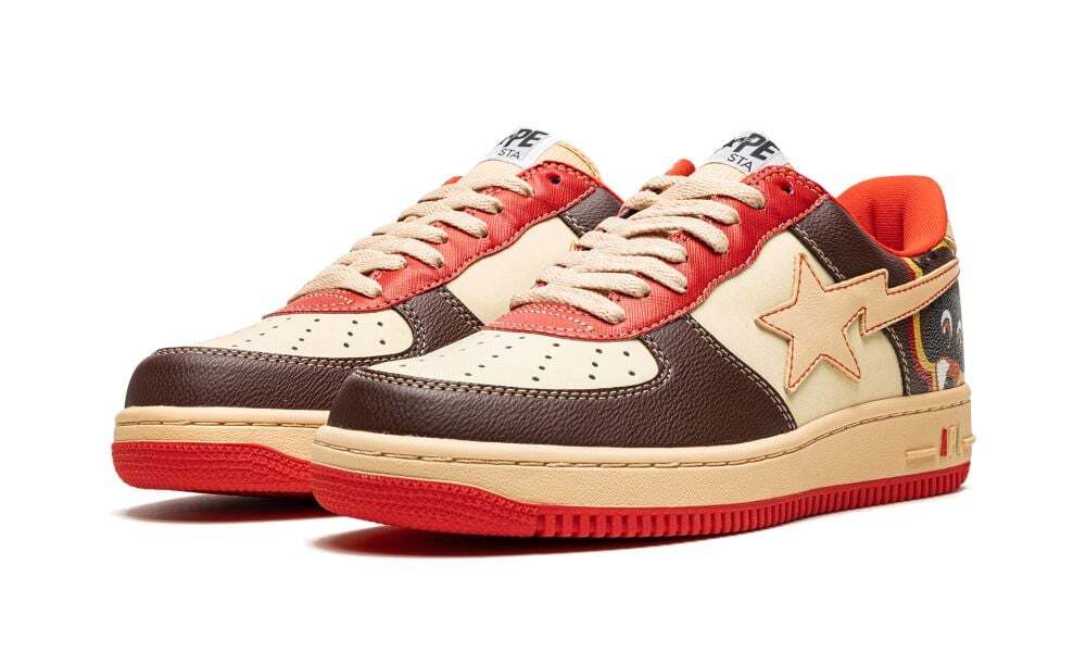 PKGoden {20$ OFF, Litmited Time}  A Bathing Ape BapeSta LowKanye West College Dropout,0607FS-001