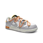 PKGoden  Dunk Low Off-White Lot 44, DM1602-104