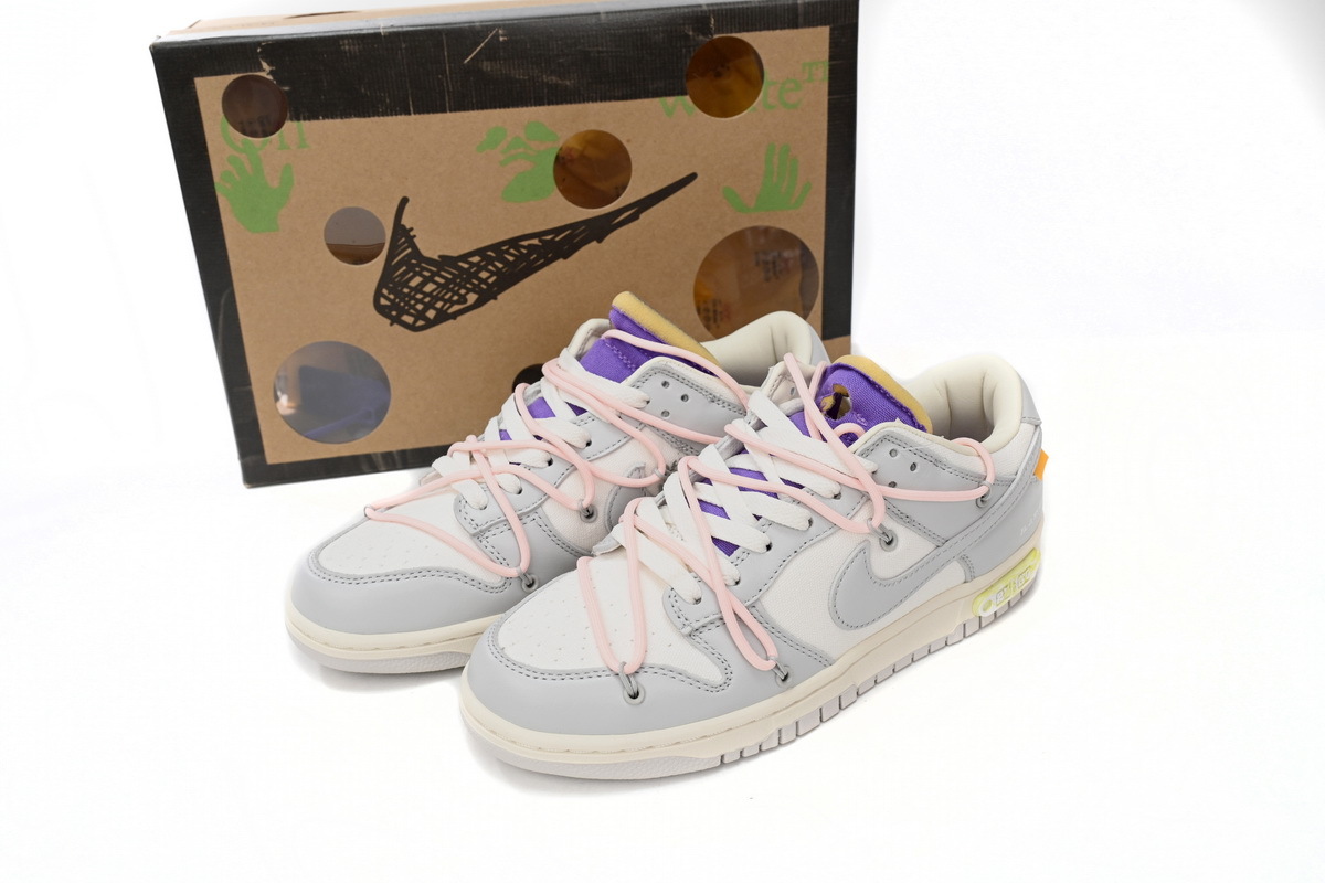 PKGoden  Dunk Low Off-White Lot 24, DM1602-119