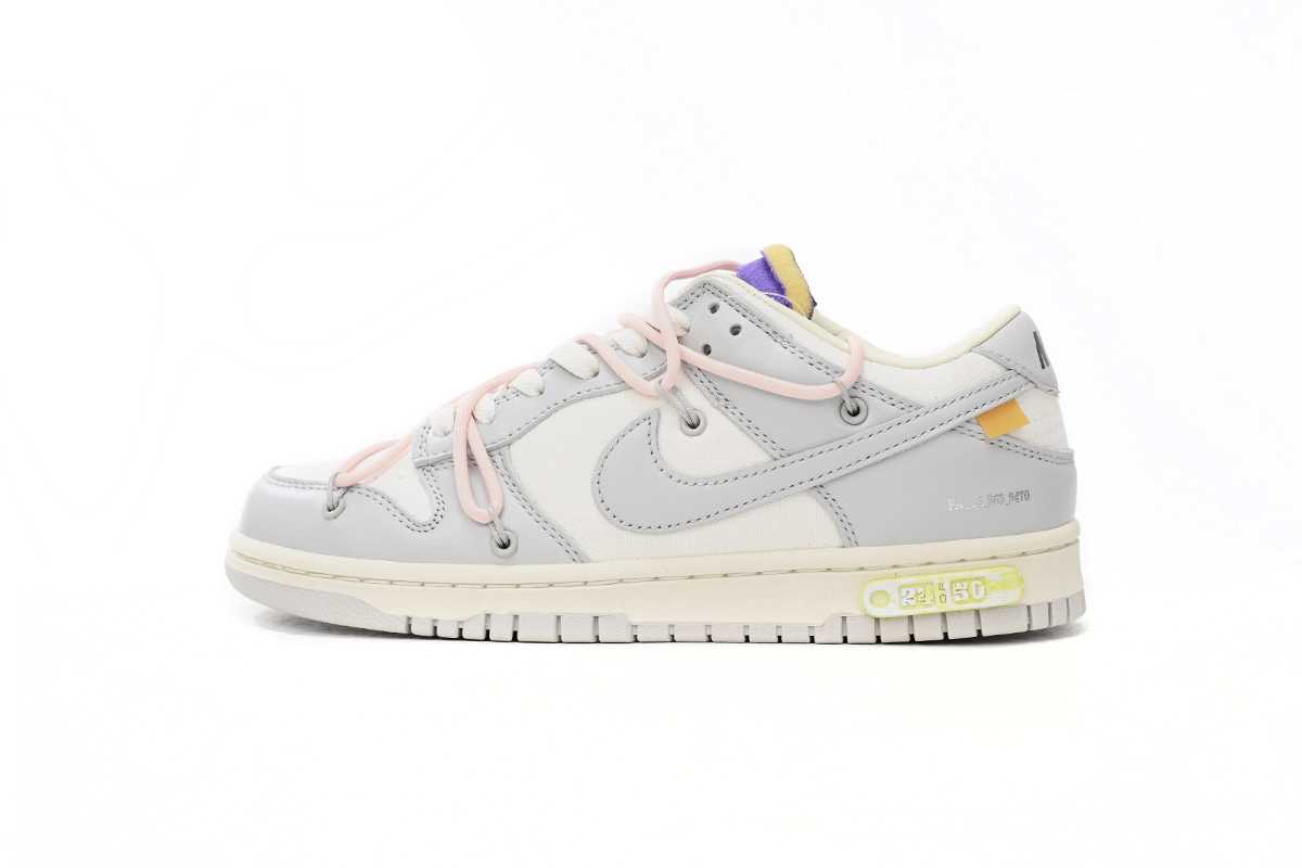 PKGoden  Dunk Low Off-White Lot 24, DM1602-119
