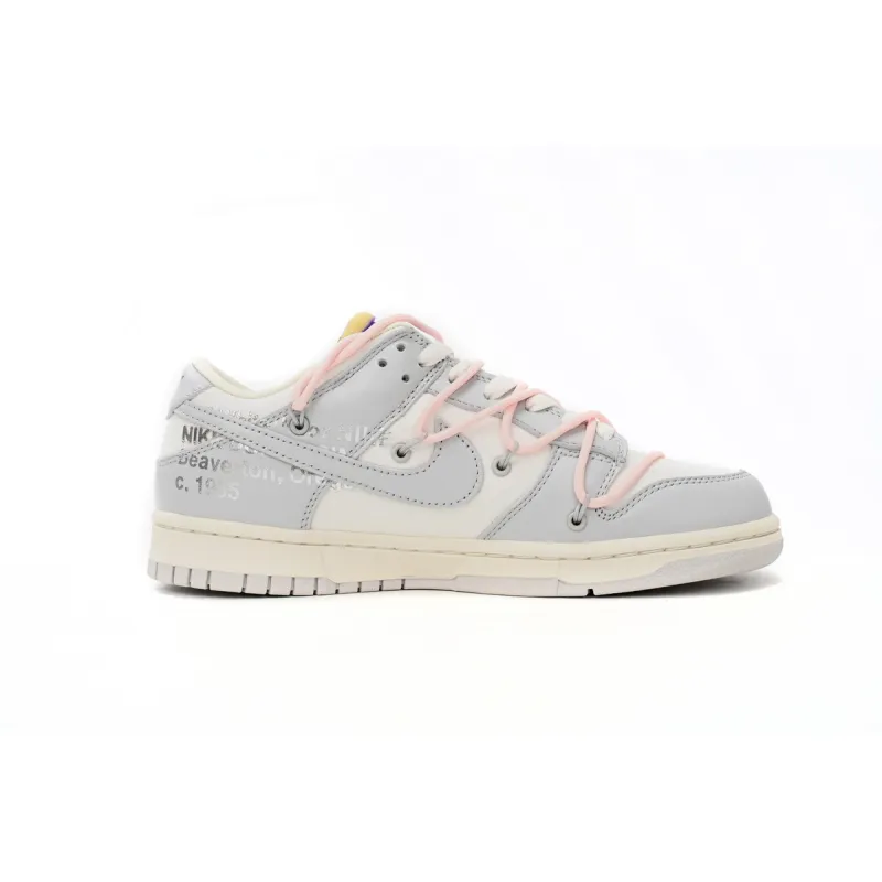 PKGoden  Dunk Low Off-White Lot 24, DM1602-119