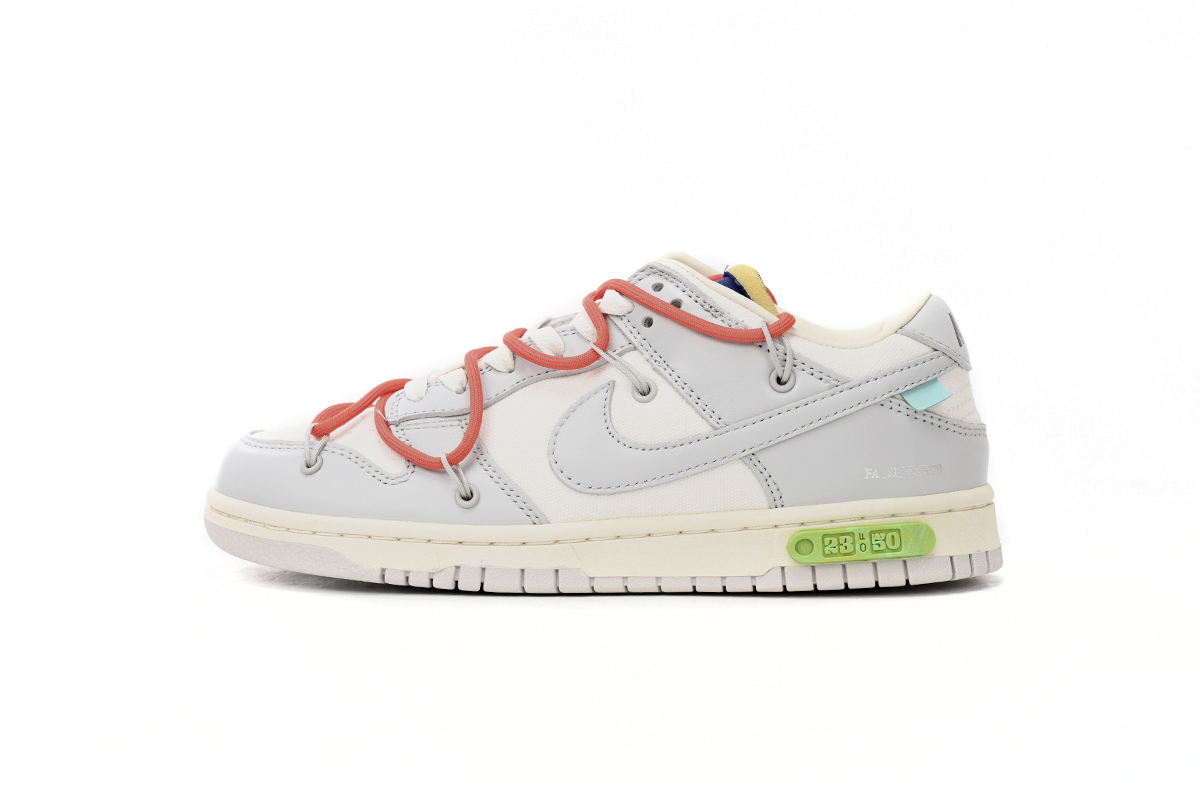 PKGoden  |  Dunk Low Off-White Lot 23, DM1602-126