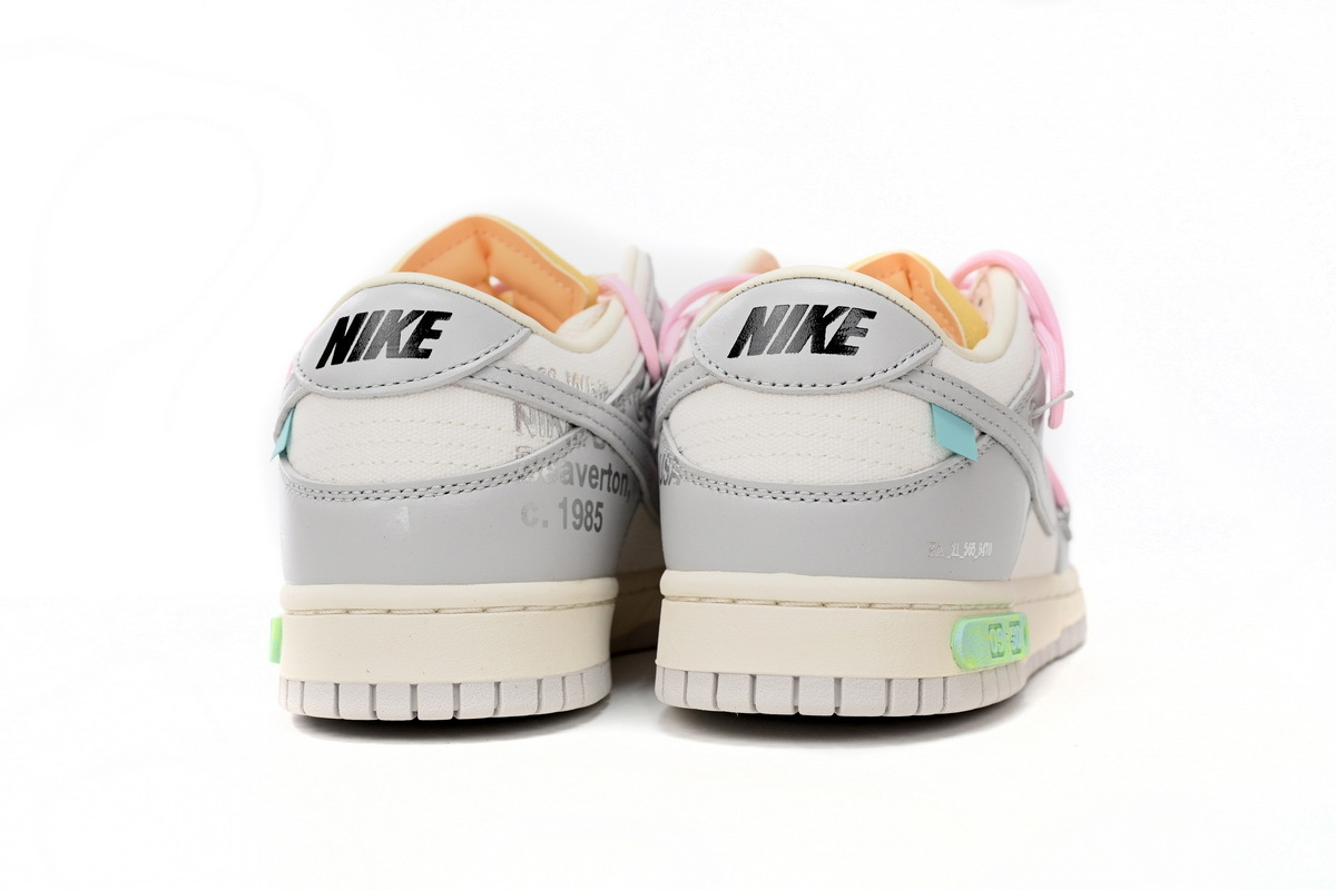 PKGoden  |  Dunk Low Off-White Lot 9, DM1602-109