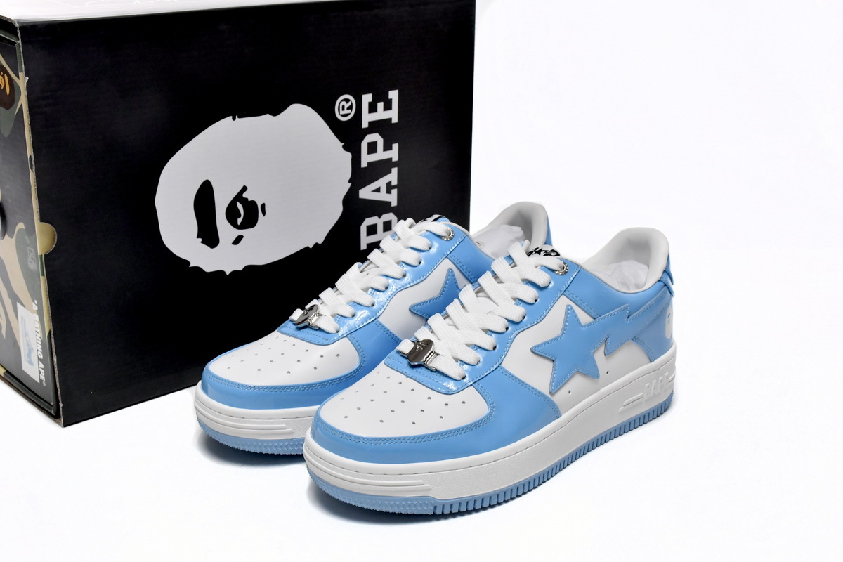 PKGoden   Bapesta Sk8 Sta Low Blue 1G70-109-0015
