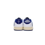 Travis Scott x Air Jordan 1 Low WhiteBlue,DM9868-218, Replica Shoes