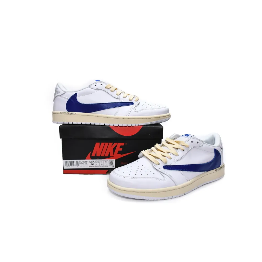 GET  Travis Scott x Air Jordan 1 Low WhiteBlue,DM6839-186