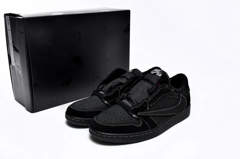 PKGoden  Jordan 1 Retro Low OG SP Travis Scott Black Phantom,DM7866-001