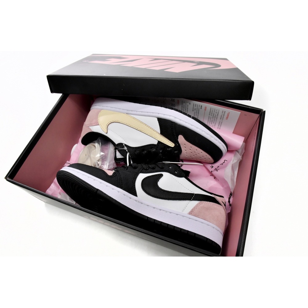  Travis Scott x Air Jordan 1 Low Black Red,DM7866-066, Replica Shoes