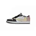 PKGoden  |  Travis Scott x Air Jordan 1 Low Black Red,DM7866-066