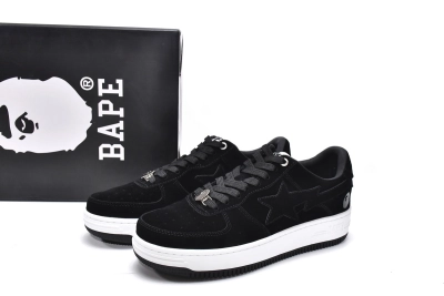 PKGoden   |  Bapesta Sk8 Sta Suede Black,1G70-109-0024  01