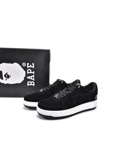 PKGoden   |  Bapesta Sk8 Sta Suede Black,1G70-109-0024  01