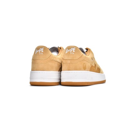 PKGoden  |  Bapesta Sk8 Sta Low Suede Beige 1G70-109-0009 02