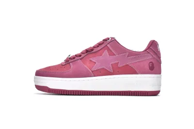 PKGoden   |  Bapesta Sk8 Sta Low Pink suede,1G70-109-0010  02
