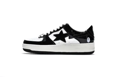 PKGoden   Bapesta Sk8 Sta Low White Black 1G70-109-0001 02
