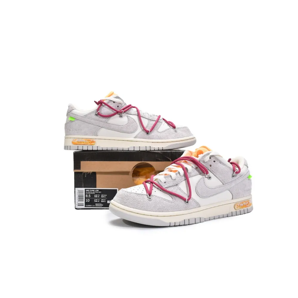 PKGoden  |  Dunk Low Off-White Lot 35 The 50 NO.35, DJ0950-114