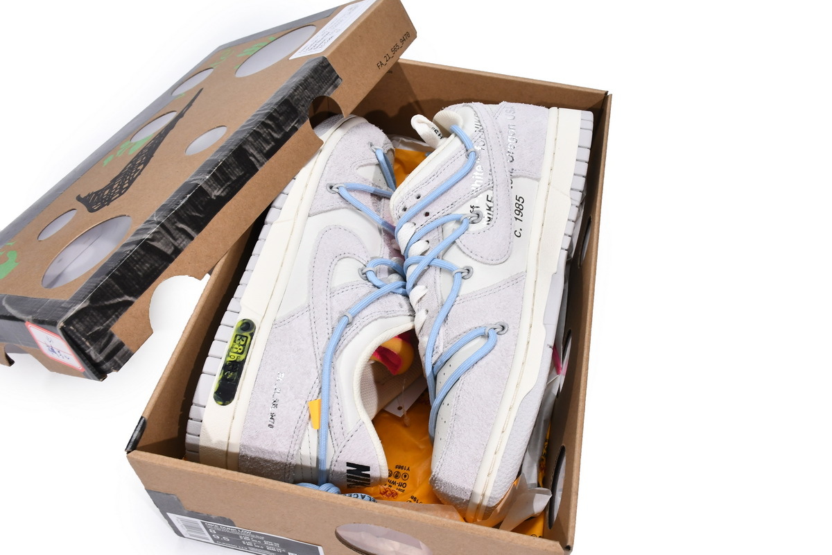 PKGoden  |  Dunk Low Off-White Lot 38 The 50 NO.38, DJ0950-113