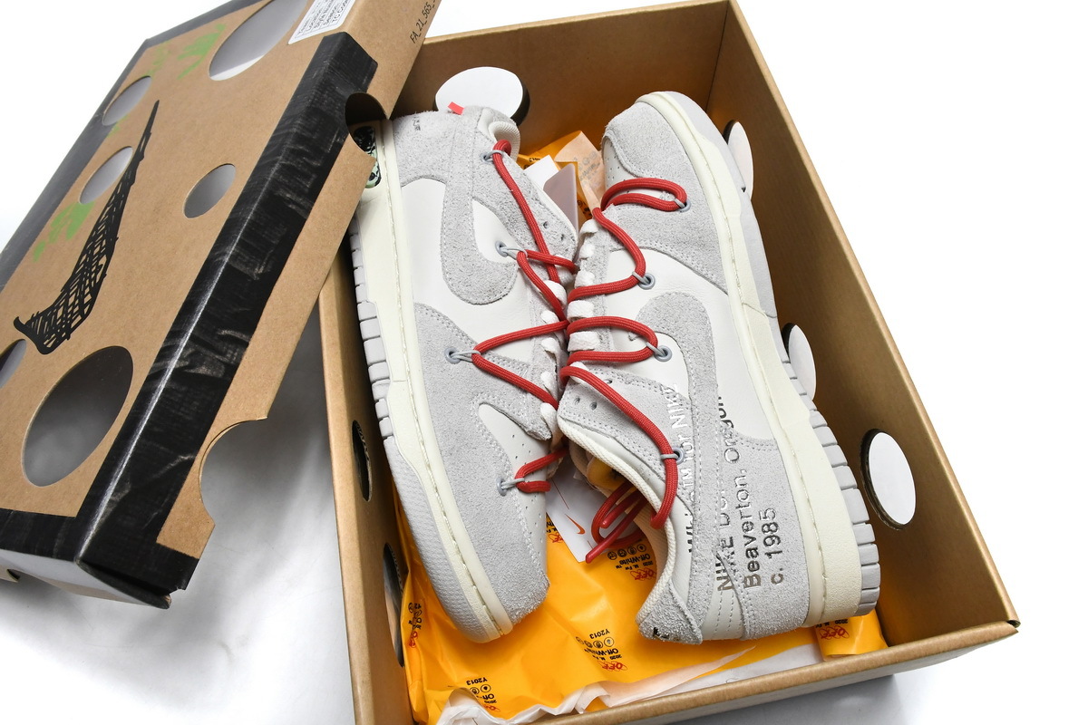 PKGoden  |  Dunk Low Off-White Lot 33 The 50 NO.33, DJ0950-118