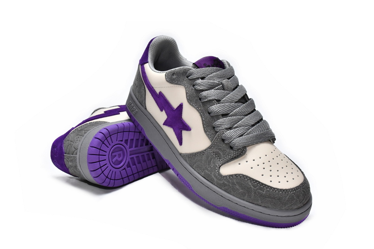 PKGoden   |  Bapesta Sk8 Sta Low Purple 1G70-191-032 