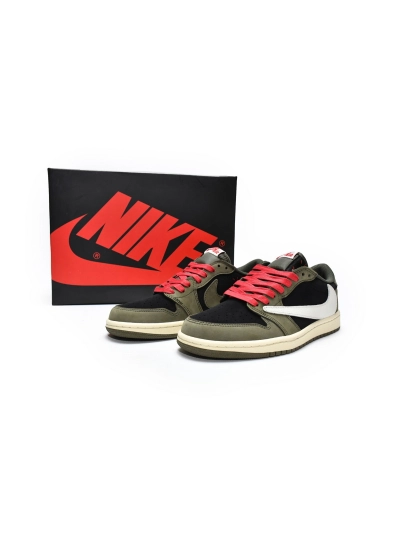 PKGoden Travis Scott x Jordan 1 Low Dark Green,DM7866-002 02