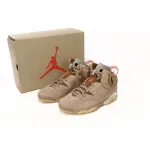 PKGoden  |  Air Jordan 6 Travis Scott British Khaki,DH0690-200