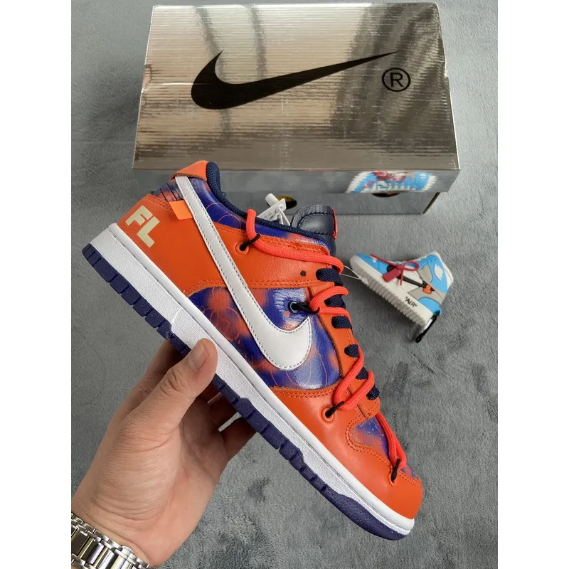 PKGoden  |  Dunk Low Off-White Futura Orange, DD0856-801