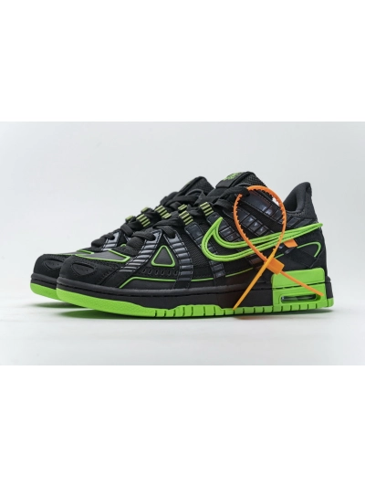 PKGoden  Air Rubber Dunk Off-White Green Strike, CU6015-001 02