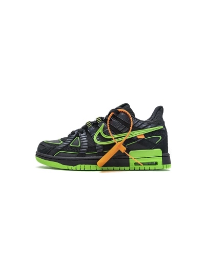 PKGoden  Air Rubber Dunk Off-White Green Strike, CU6015-001 01
