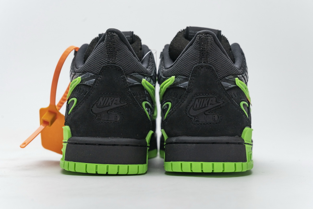PKGoden  |  Air Rubber Dunk Off-White Green Strike, CU6015-001