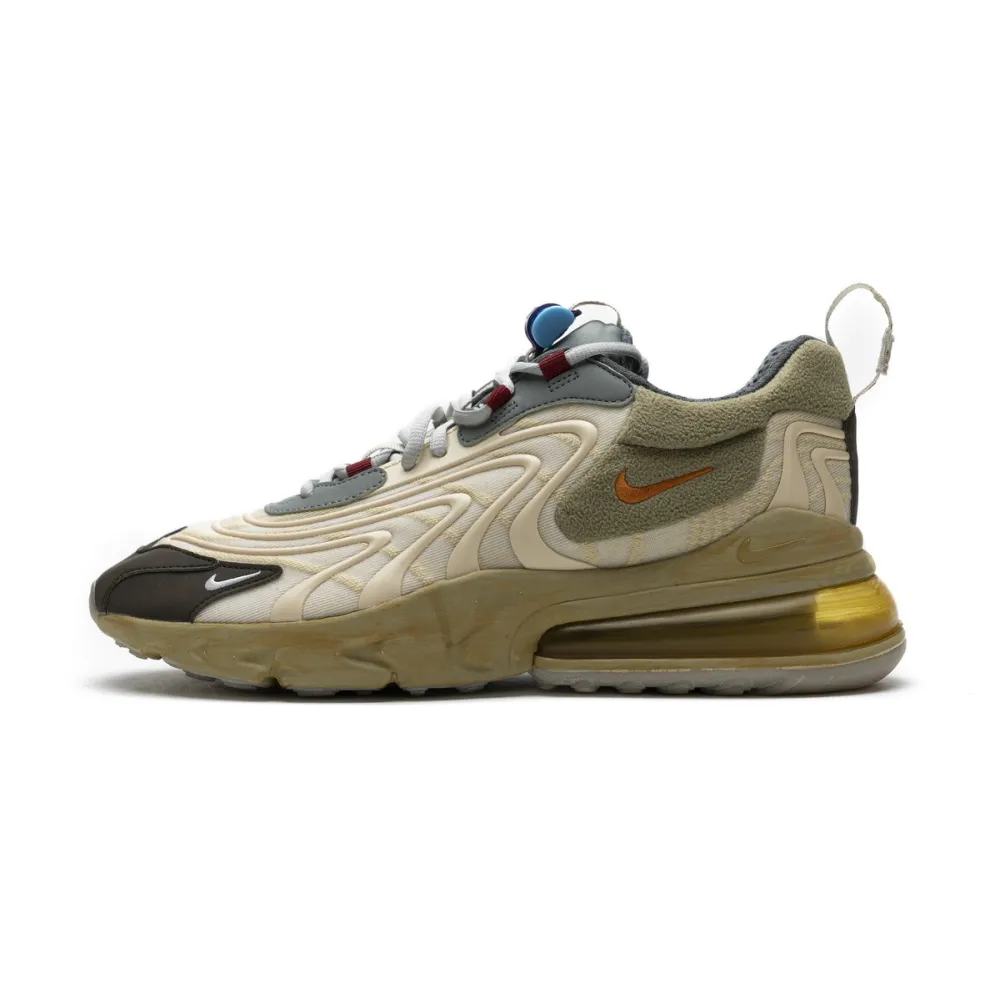 PKGoden  |   Air Max 270 React ENG Travis Scott Cactus Trails ,CT2864-200